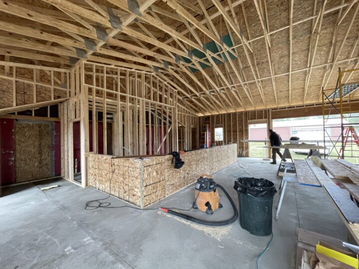 Inside progress!