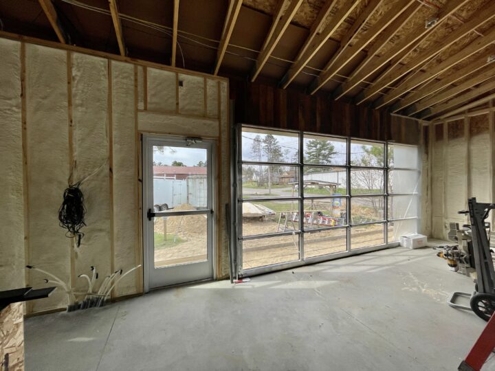 Inside progress!